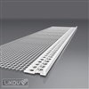 LIKOV LC-L lišta ukončovací omítková se sklovl. výztužnou tkaninou 100mm délka 2m, š. 6mm